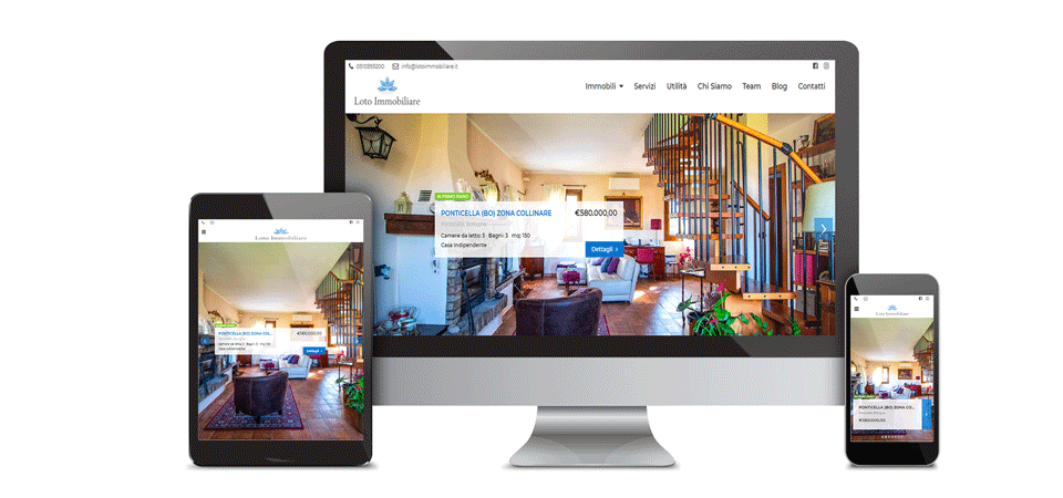 mockup loto immobiliare portfolio web design fbwibagiy.xyz web agency