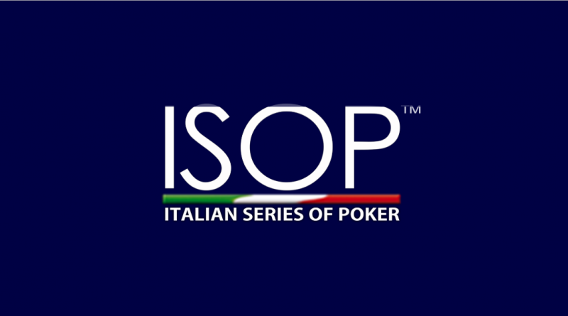 Immagine con il logo di ISOP, Italian Series Of Poker