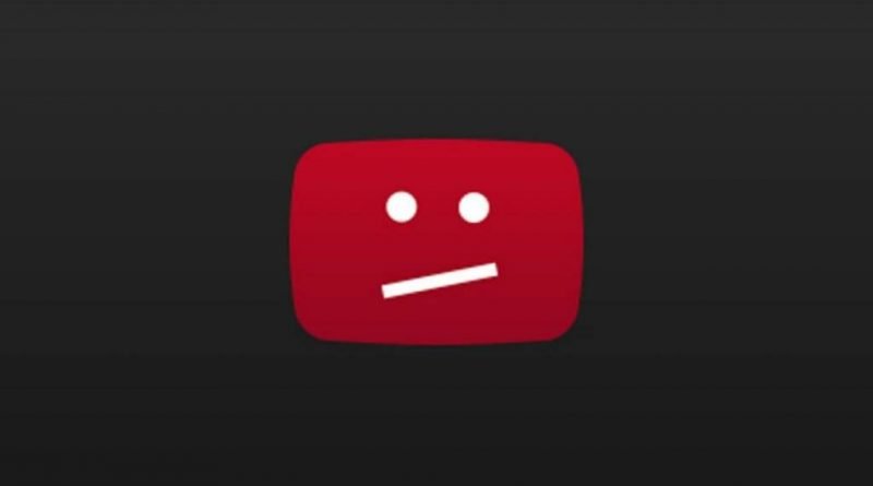 Immagine che mostra la grafica di Youtube del video privato